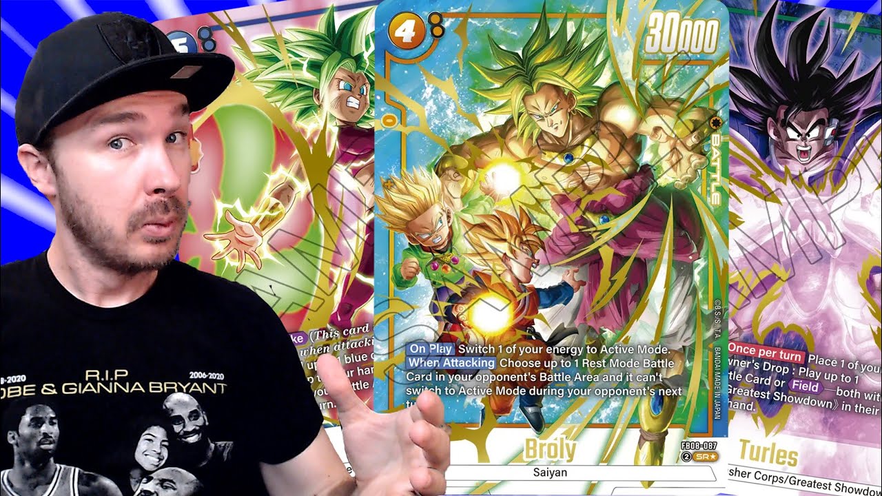 Broly Alt Art Super Combo Pulled Dragon Ball Fusion World FB08 Saiyan's Pride Unboxing Pack Opening