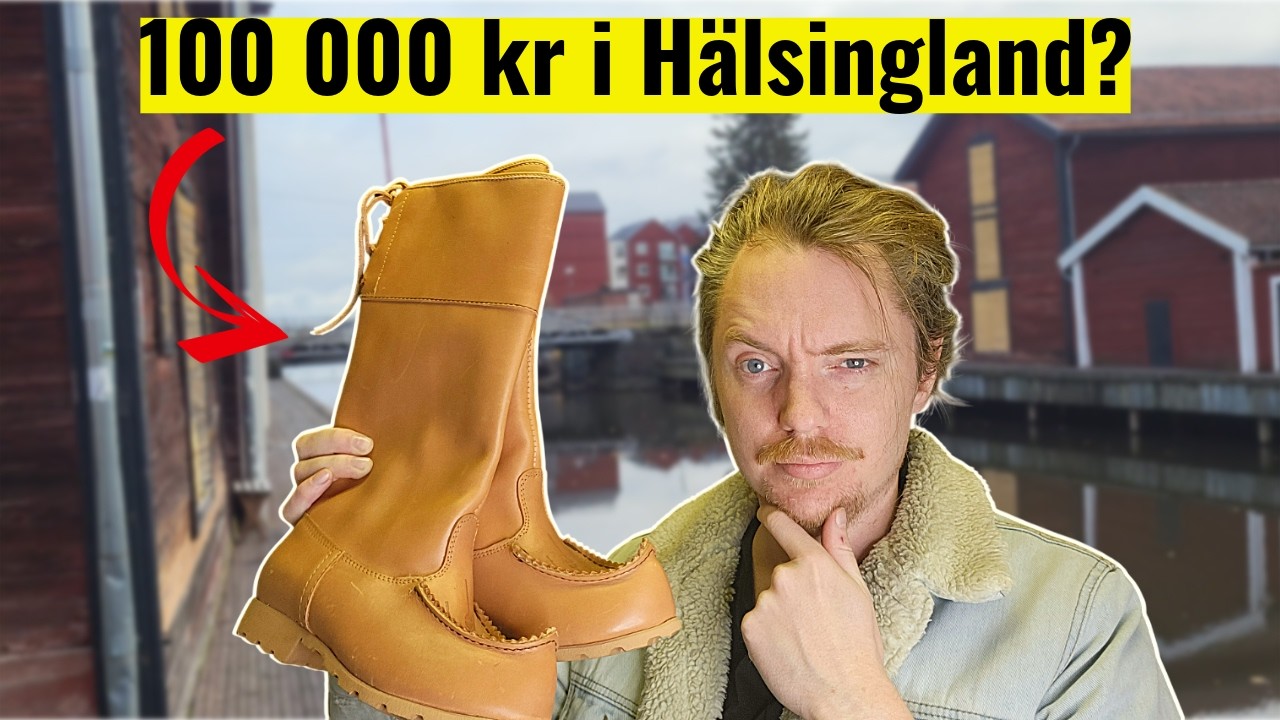 Få ihop 100 000 kr på loppis i Hälsingland?