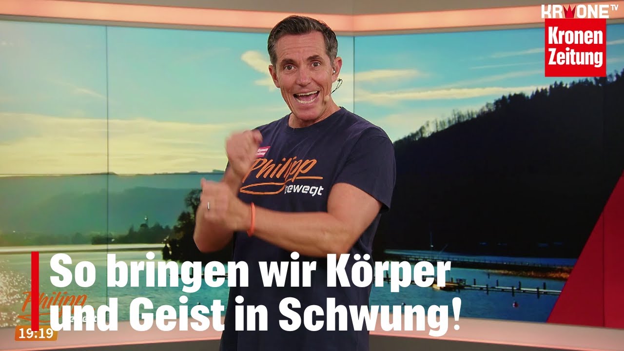 Philipp bewegt am Sonntag, 14.9.: Wir bringen Körper und Geist in Schwung