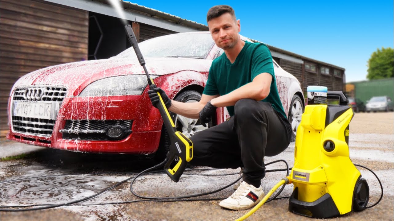 Я протестировал мойку высокого давления Karcher K4