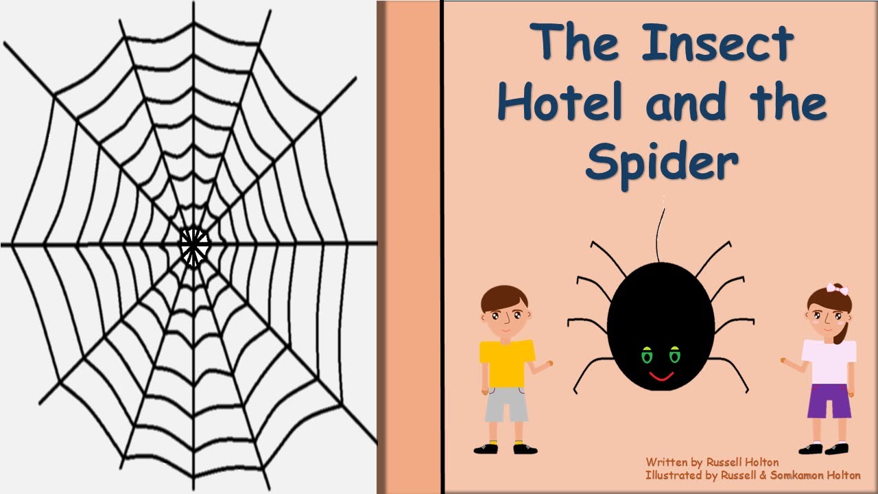 The Insect Hotel and the Spider - Level 4 - English Lesson Story