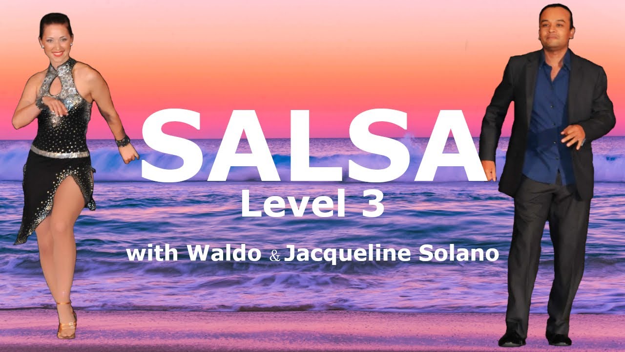 Salsa Dance Level 3 Intermediate Salsa Footwork 💃📱🕺