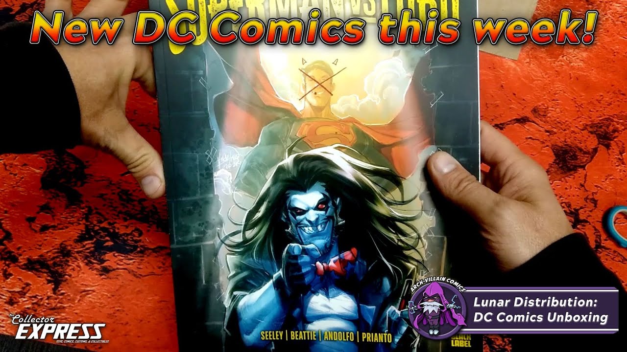 New DC Comics this Week Unboxing from Lunar Distribution for November 9, 2021