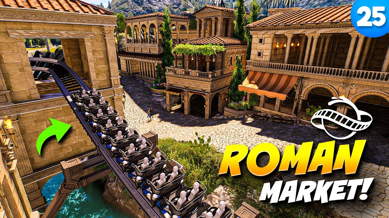 Расширяем Древний Рим в Planet Coaster 2!
