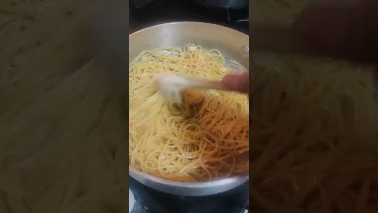 Spaghetti agli olio 