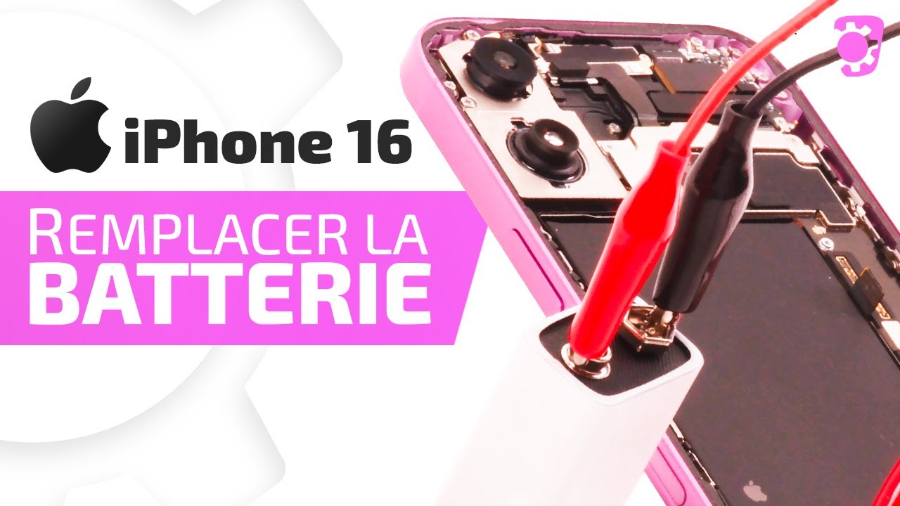 Comment remplacer la batterie de l'iPhone 16 ? | Brico-phone