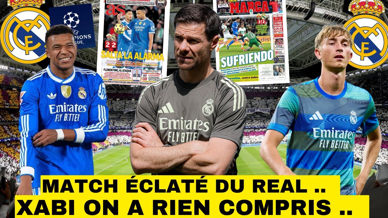 🚨XABI ALONSO ON A RIEN COMPRIS HIER .. / LE REAL D&Eacute;&Ccedil;OIT &Eacute;NORM&Eacute;MENT 👀/ MATCH DE M**** 🤡