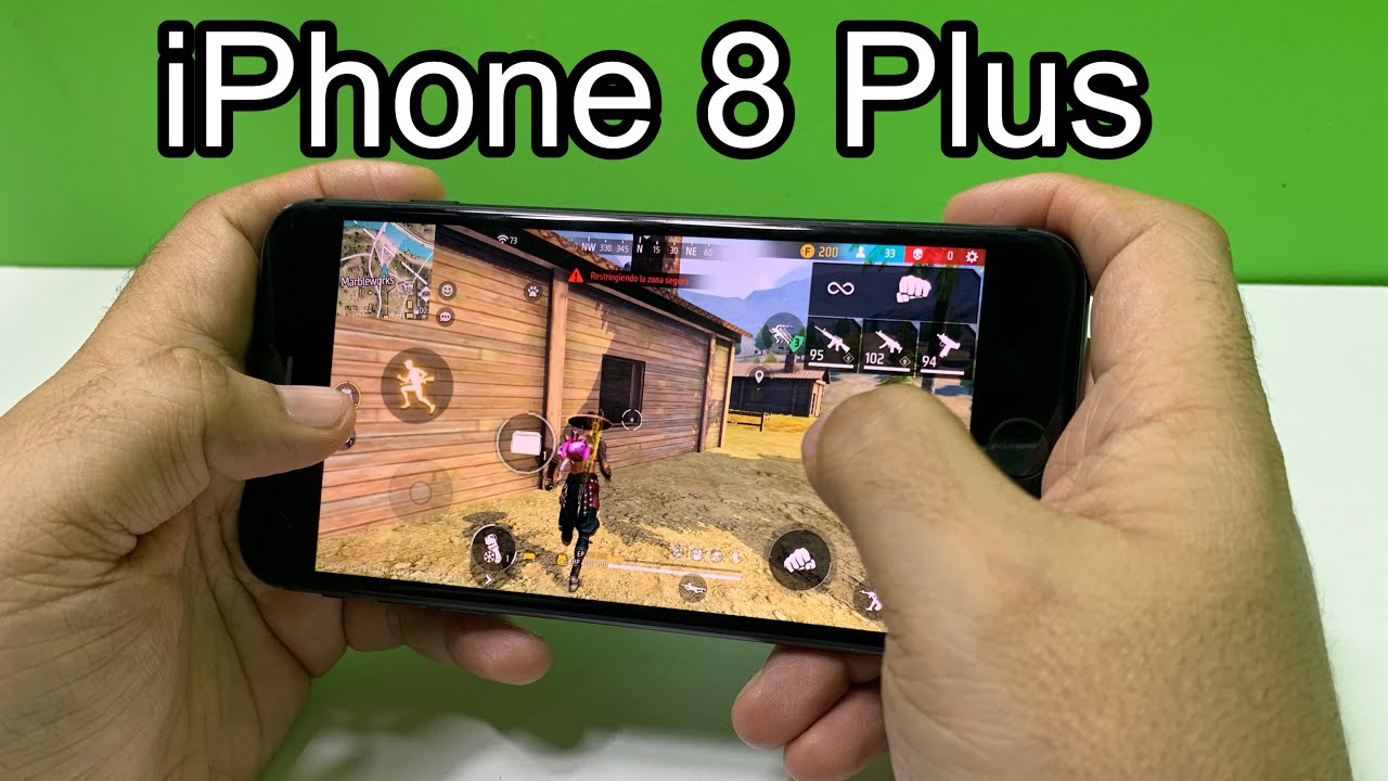 iPhone 8 Plus Free Fire Ultra 60fps HandCam | Prueba de Rendimiento GRÁFICO MÁXIMOS