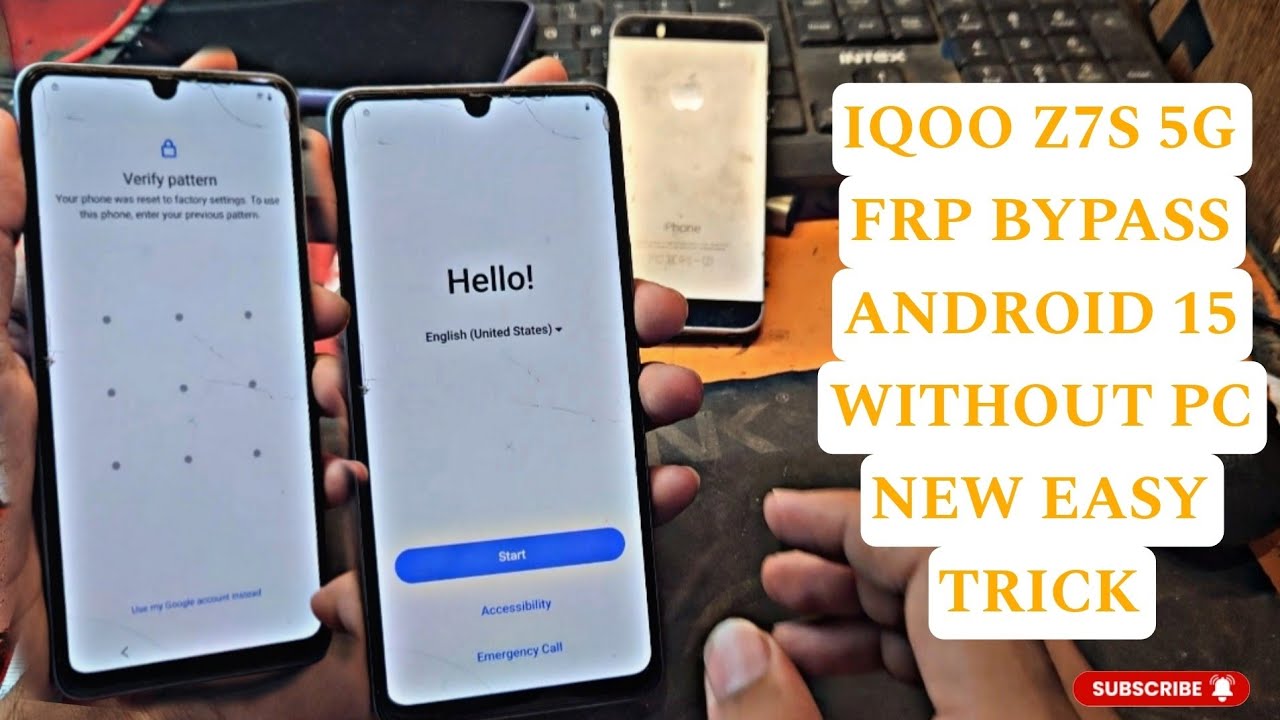 IQOO Z7S 5G FRP BYPASS ANDROID 15/16 IQOO GOOGLE ACCOUNT BYPASS NEW TRICK WITHOUT PC FREE TOOL 