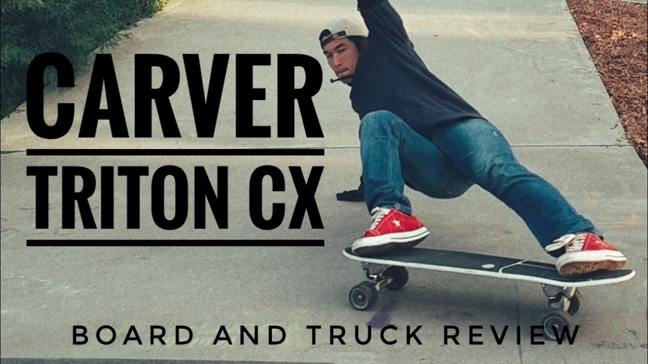 Обзор грузовиков Carver Triton Series / CX | обзор сёрфскейта