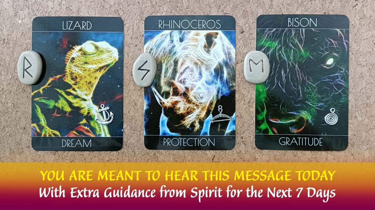 You Are Meant to Hear this Message Today👉🕰️with Detailed Guidance from Spirit for the Next 7 Days 😇🙏