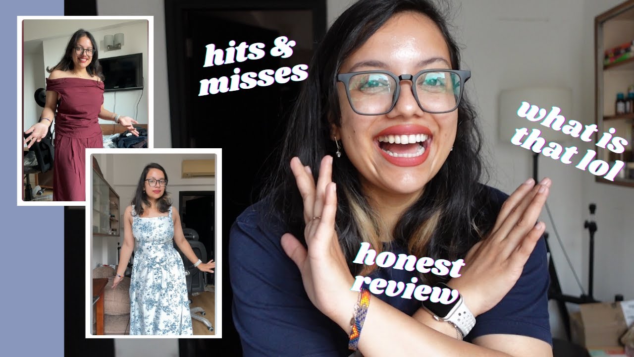 Trying on *AESTHETIC* clothes from Littlebox India | Honest Review