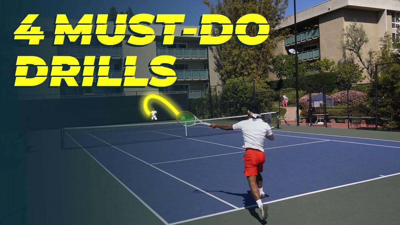 TOP 4 Tennis Drills For INTERMEDIATE Players