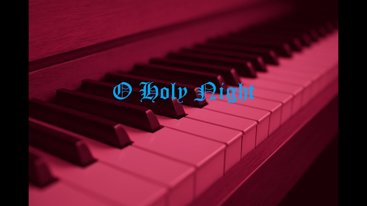 O Holy Night – A Gentle Piano Prayer 🌙 | Velvet Vine Tones