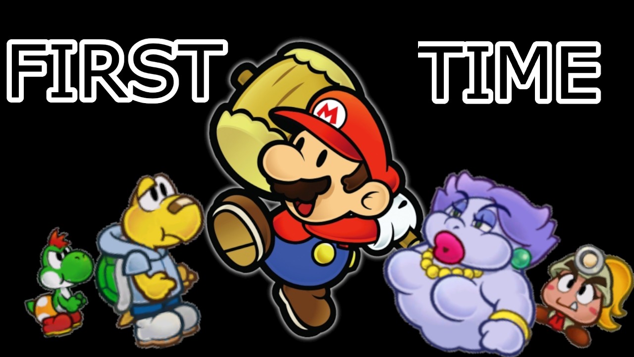 Paper Mario TTYD FIRST Playthrough.