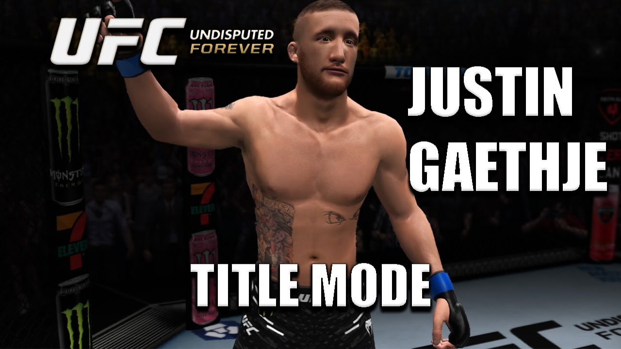 Last Chance! Justin Gaethje | UFC Undisputed Forever TITLE MODE