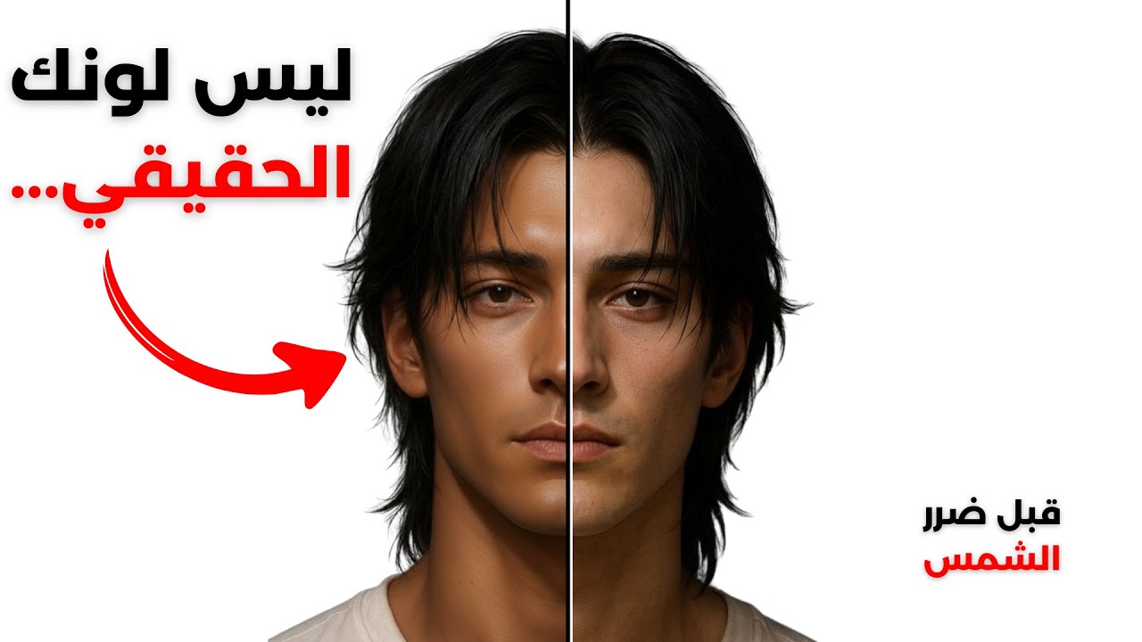 أعطني 3 دقائق وسأعيد لك لونك الطبيعي (قبل ضرر الشمس)