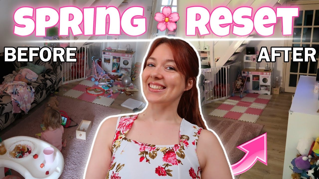 Spring Clean With Me 🌸 Resetting My Entire House Over a Week