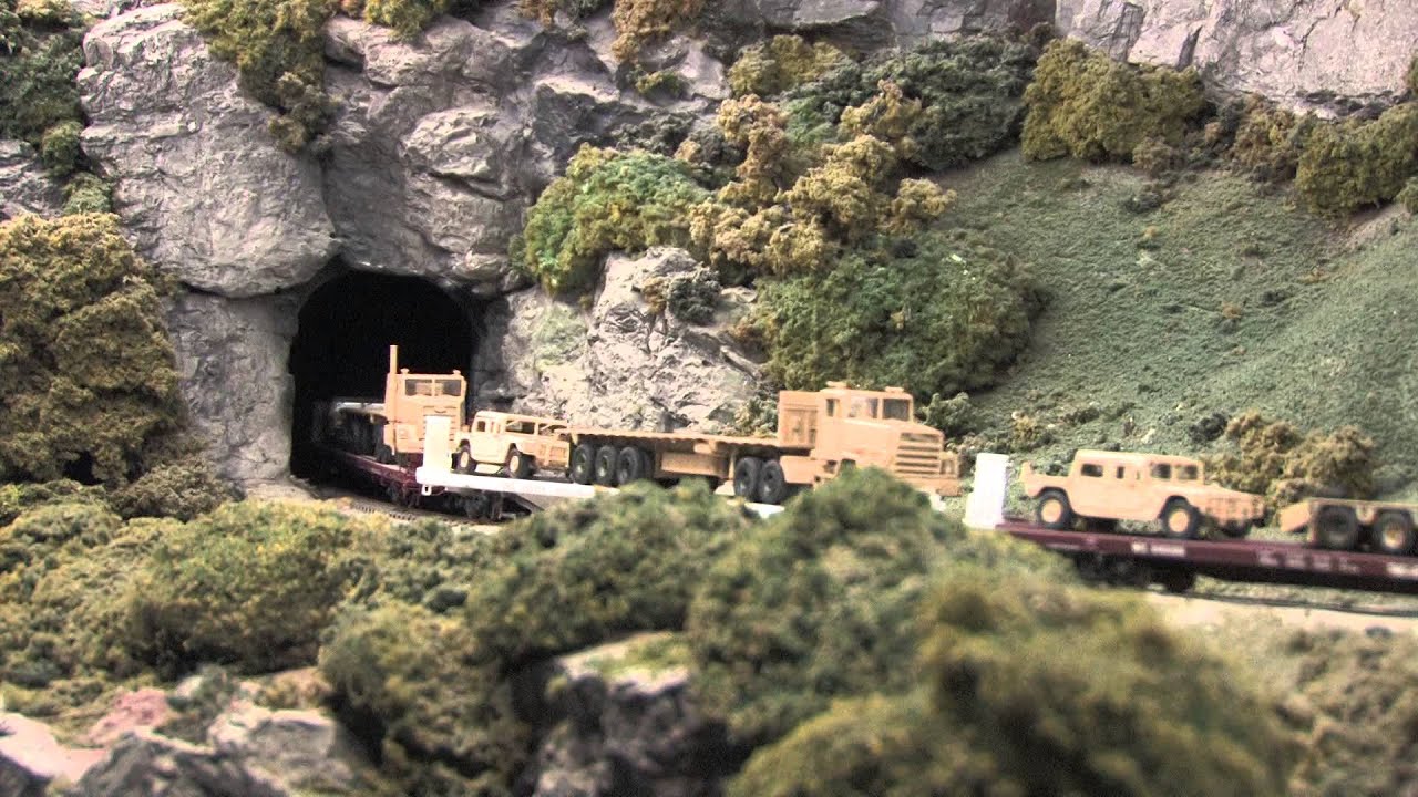 Ralphstrains.com Custom military Ho Scale Trains. Version #2
