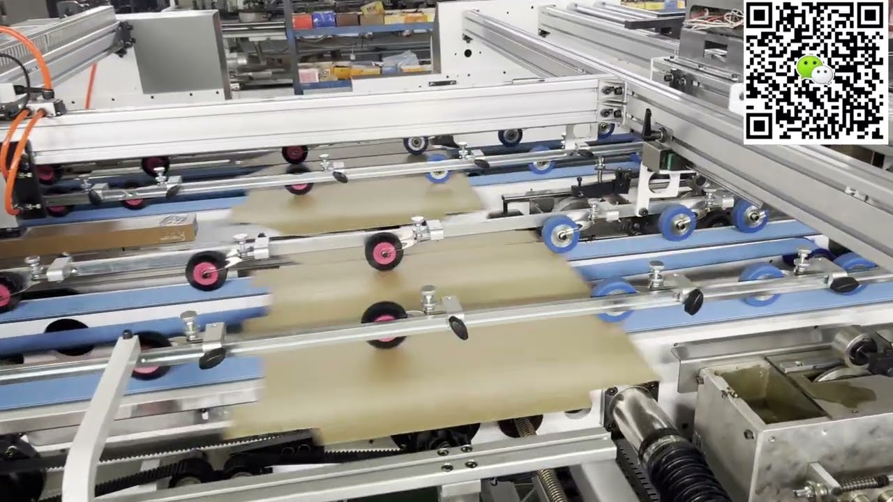 Automatic Two pieces folder gluer /Corrugated Carton Folding Gluing Machine