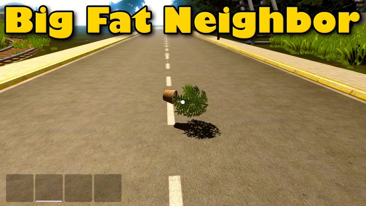 Big Fat Neighbor Баг броска Bug throw
