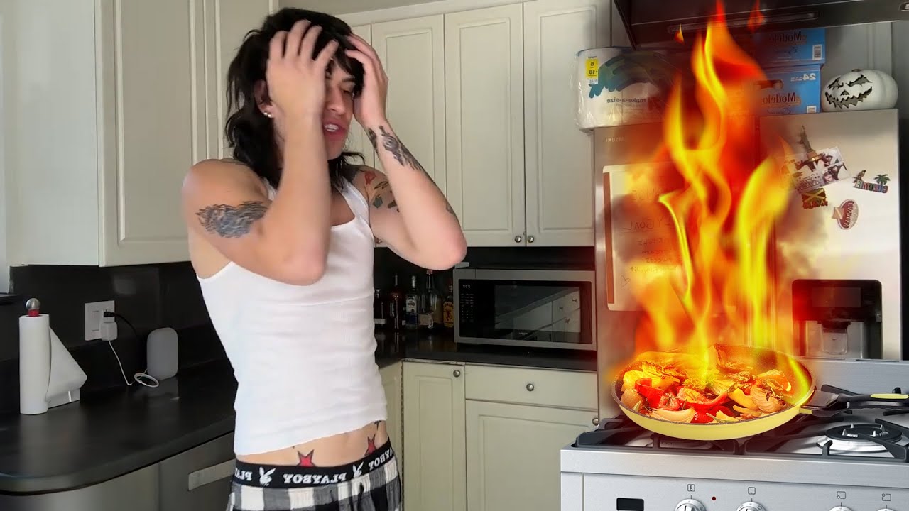 Me, Attempting to Cook