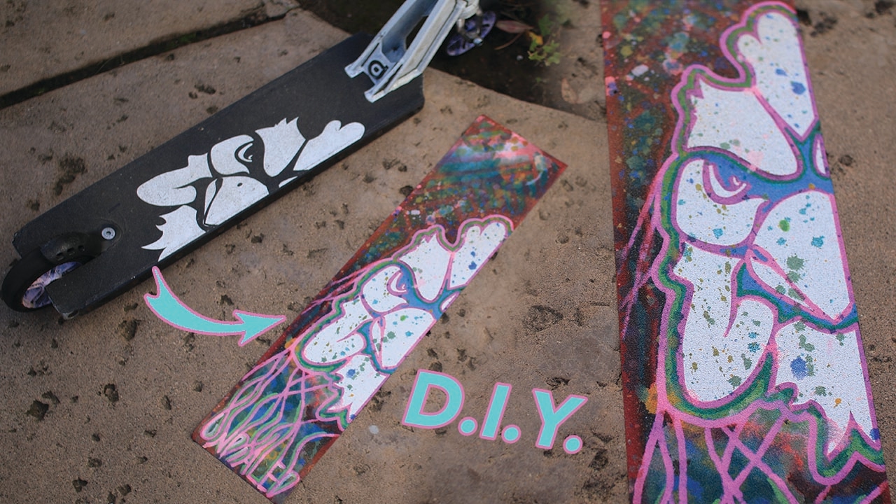 HOW TO CUSTOMIZE GRIP TAPE!