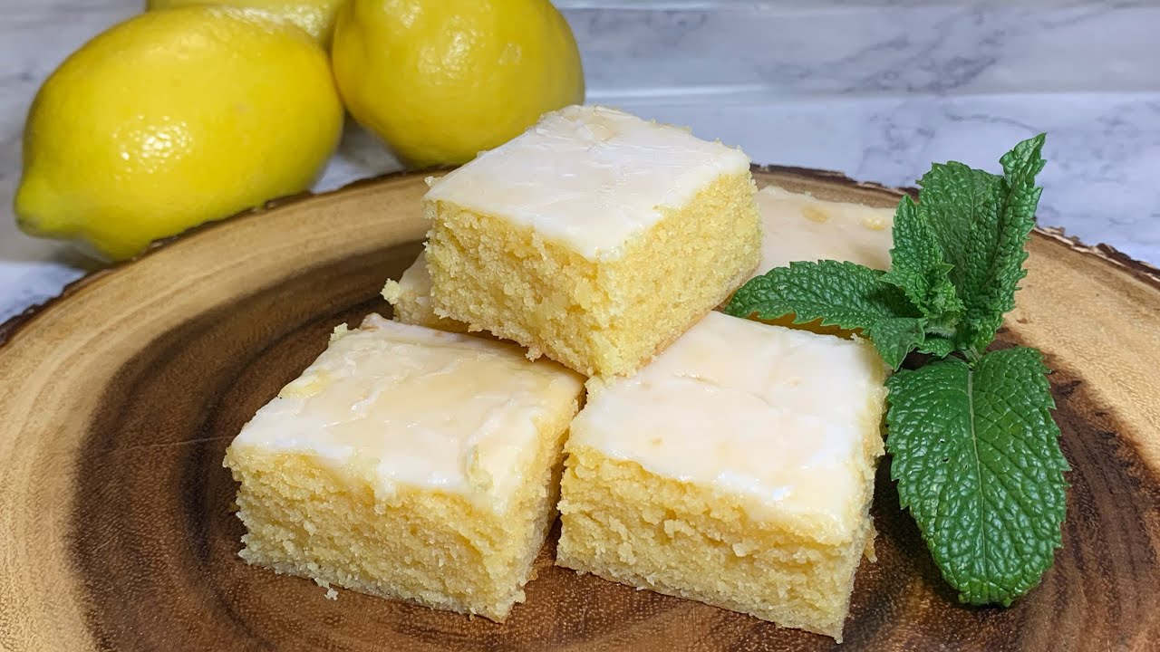 How to make lemon brownies 🍋レモンブラウニーの作り方