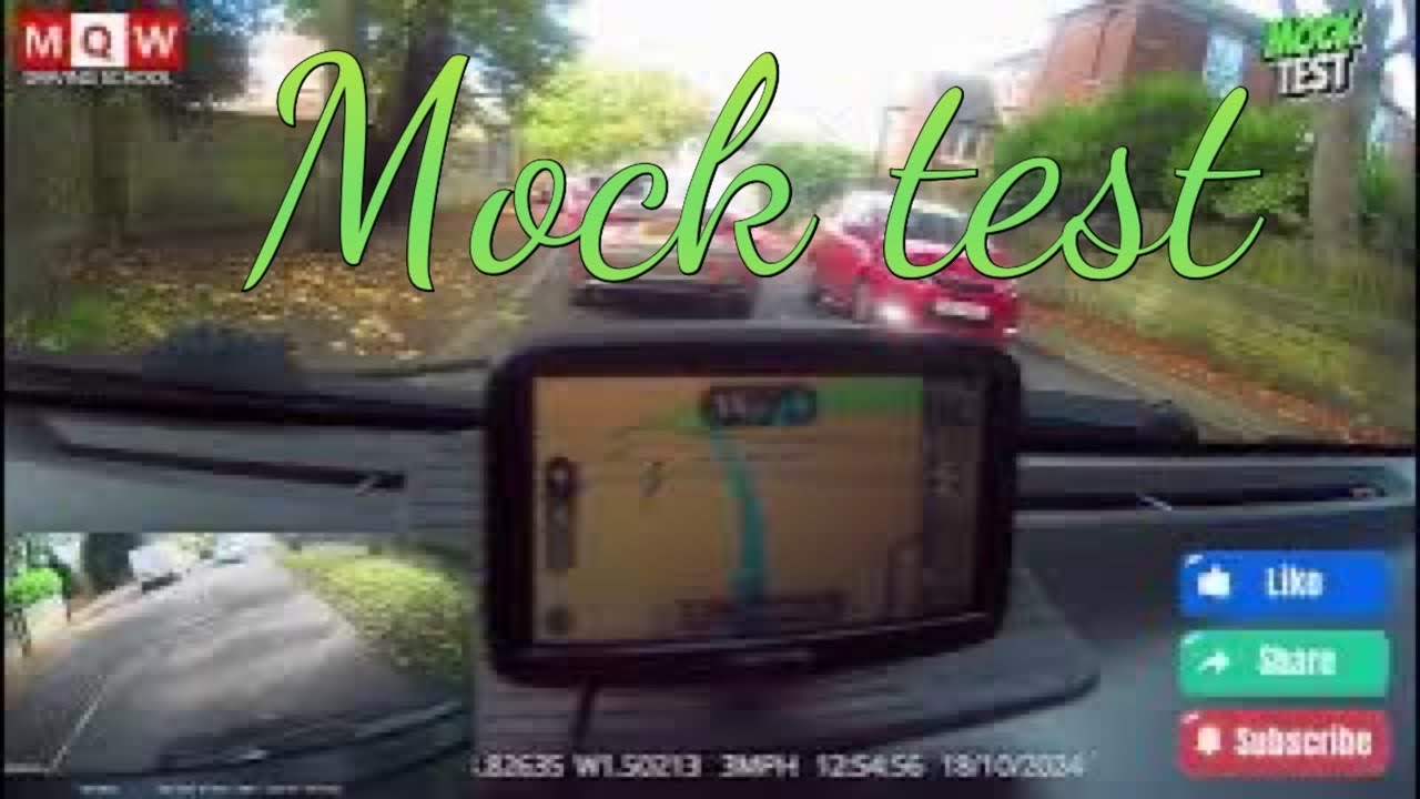 Mock Driving test | Driving test route | test Fail | Fearnville lesiure centre | Leeds | Harehills |