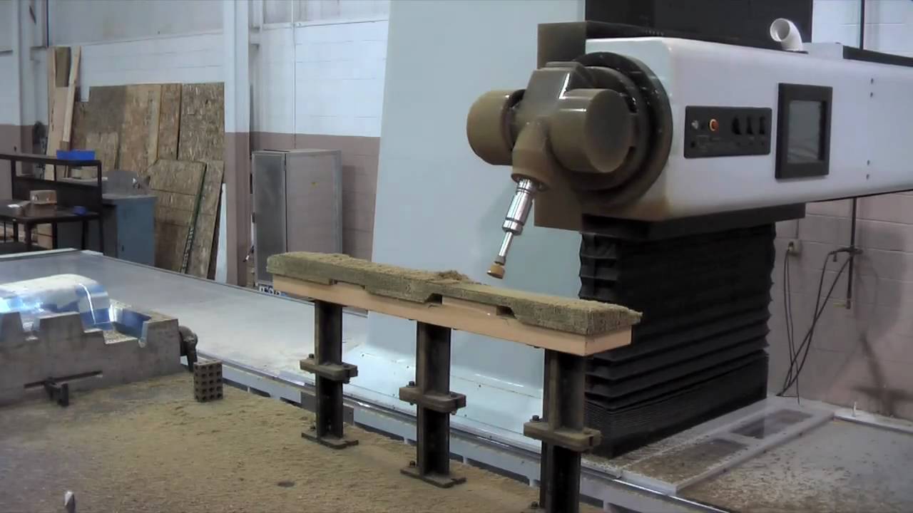 TARUS 5 Axis CNC Milling Honeycomb Composite