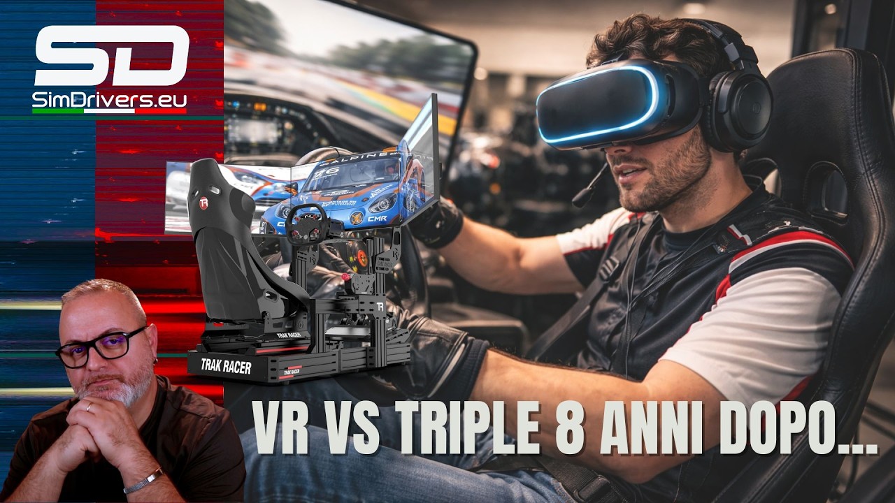 8 anni dopo: VR o Triple Screen nel SimRacing, cosa è cambiato davvero?
