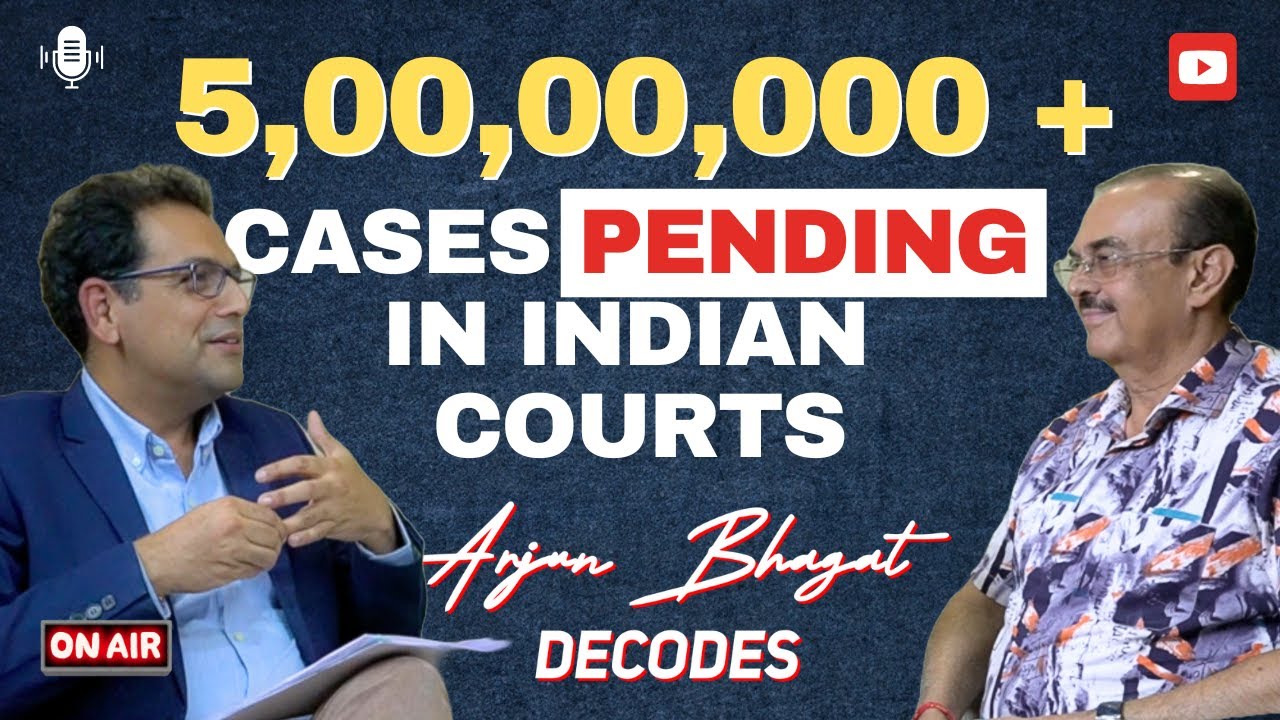 5 Crore Plus Court Cases pending in India | R You a Victim? Vikas Singh | @abdecodes arjun bhagat