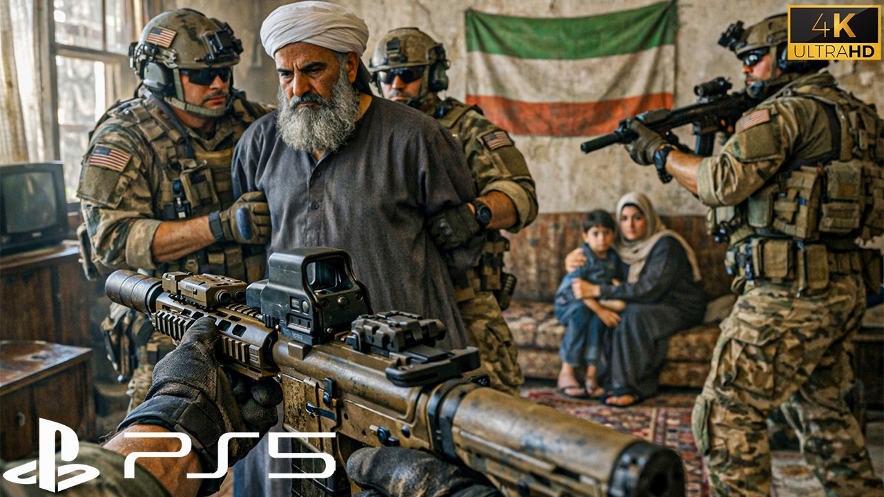 AMERICAN ELITE TROOPS CAPTURE IRANIAN TARGET - CRAZY Footage | Call of Duty ULTRA 4K60FPS Gameplay