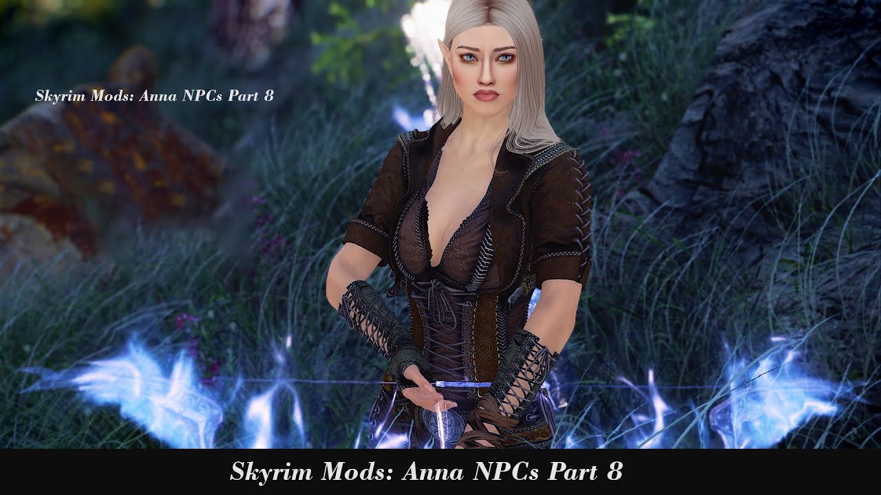 Skyrim|| Skyrim Mods || Best Skyrim Mods 2021 || Skyrim Mods: Anna NPCs Part 8