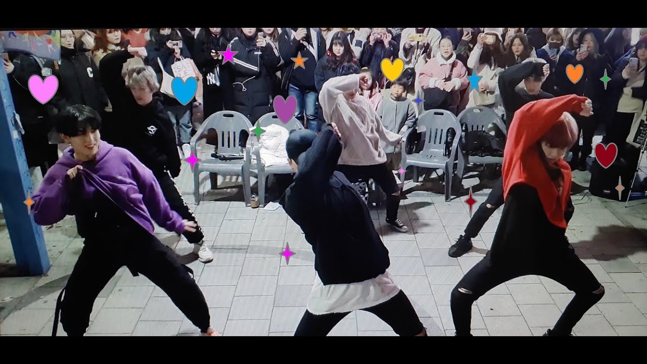 20191119. KINGDOMS CREW💗-9. SUNMI 'GASHINA',  EXO 'THE EVE' COVER. FANTASTIC BUSKING.