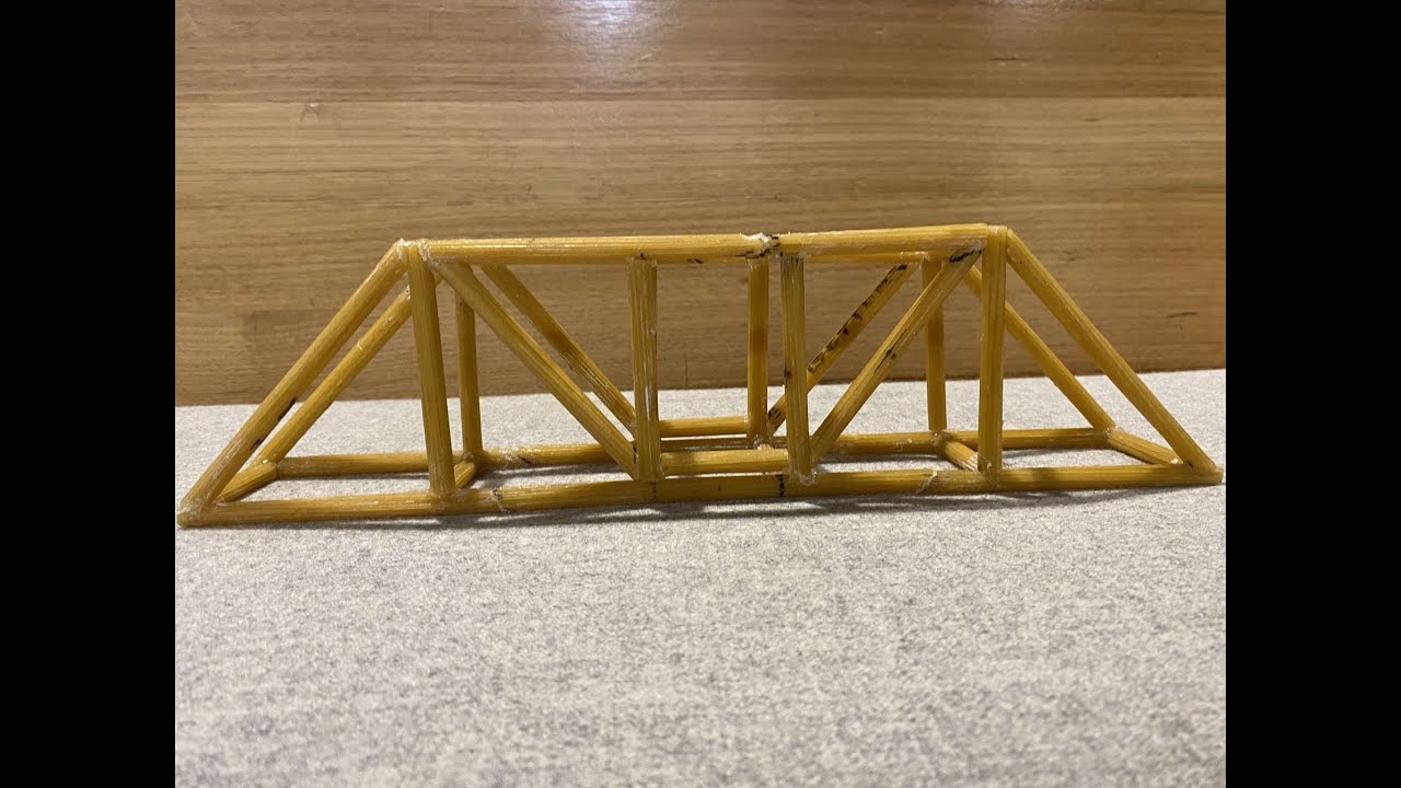 Structures 1 Spaghetti Bridge Assignment Video
