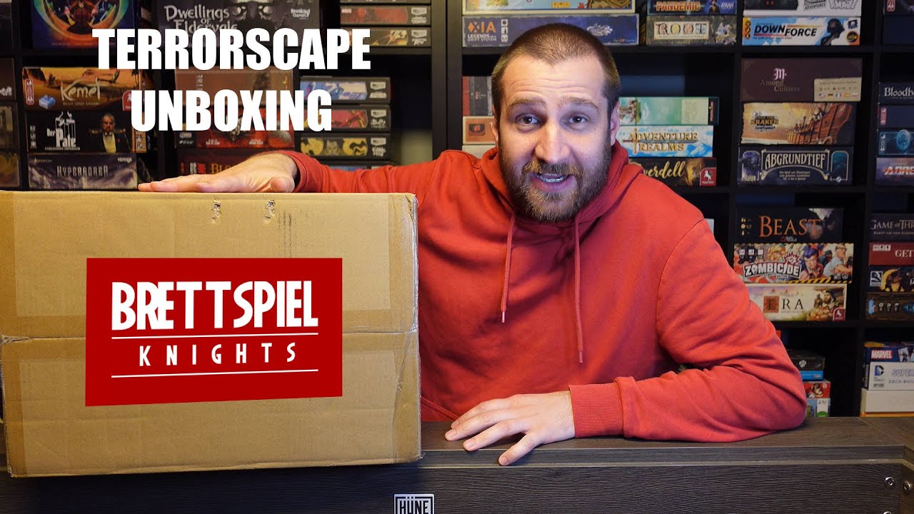 Terrorscape Unboxing - Brettspiel im Horrorsetting - One versus many