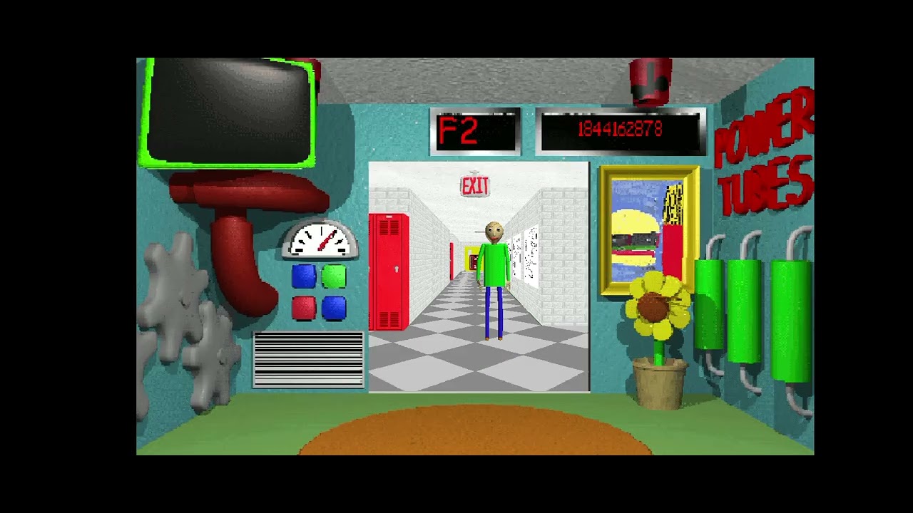 Baldi's basics mod - baldi basics plus F1 F2 F3 