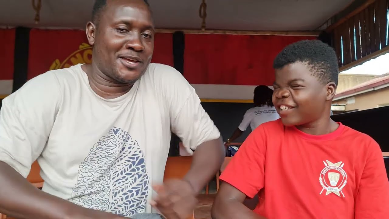 Mr Odongo talks to Ladit Deben more about his Birthday program