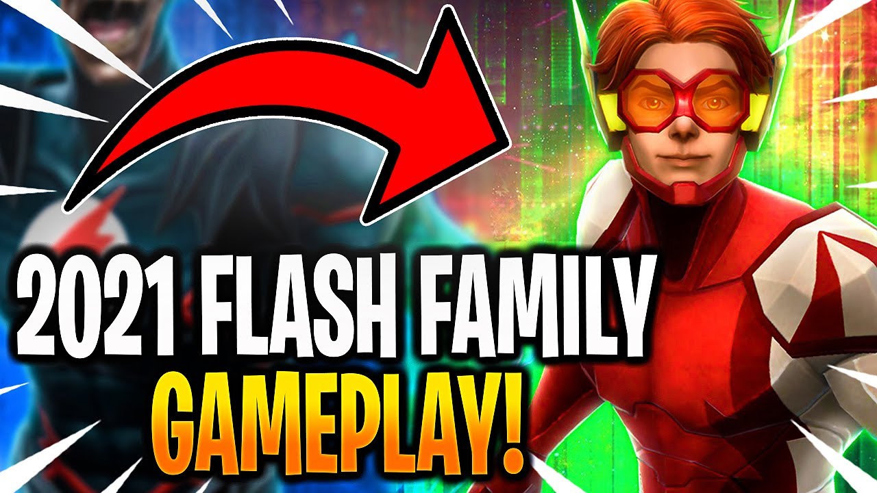 *NEW* 2021 FULL FLASH FAMILY GAMEPLAY! - DC Legends