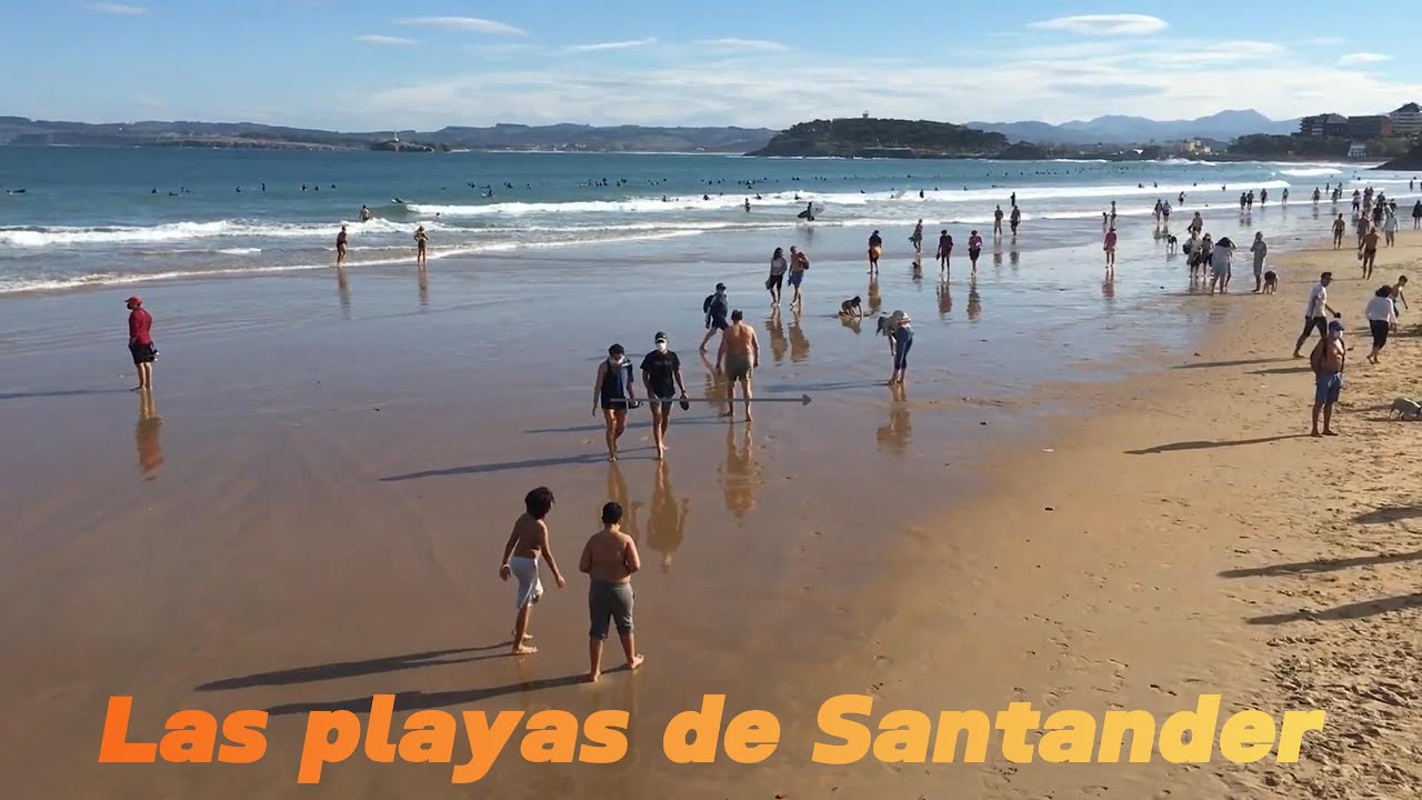 Las FANTÁSTICAS PLAYAS de SANTANDER.