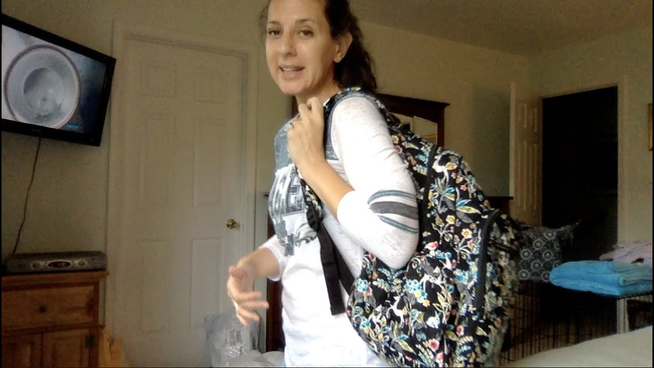 Vera Bradley Bag of the Day: Iconic (XL) Campus Backpack (Campus Tech Backpack) in Winter Palace