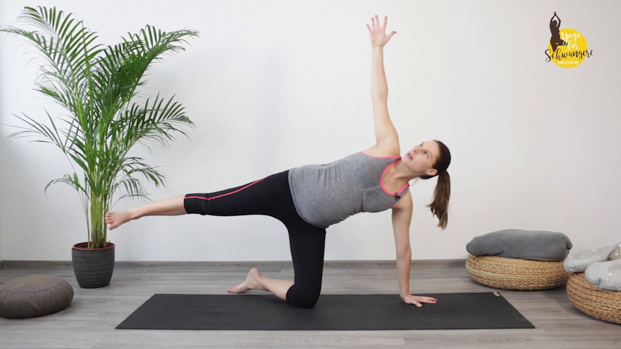 20 Minuten Ganzkörperyoga für Schwangere