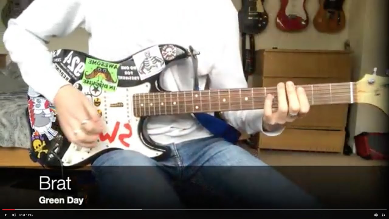 Brat - Green Day (Guitar Cover)
