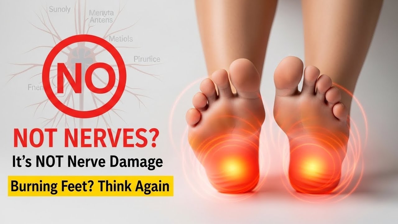 The Burning You Feel in Your Feet is NOT a Nerve Problem | Wellness Explained