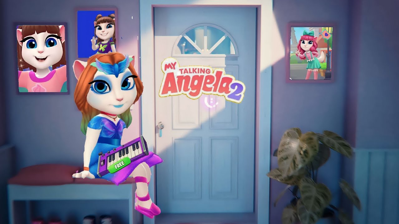 My Talking Angela 2 Piano Battle