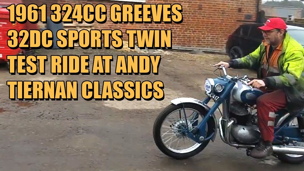 1961 Greeves 32DC Sports Twin 324cc at Andy Tiernan Classics #09503GVS