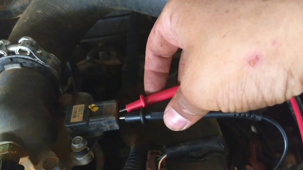 MEDINDO SENSOR MAP E SENSOR PRESSÃO DO TURBO DA L200 MOTOR 4D56