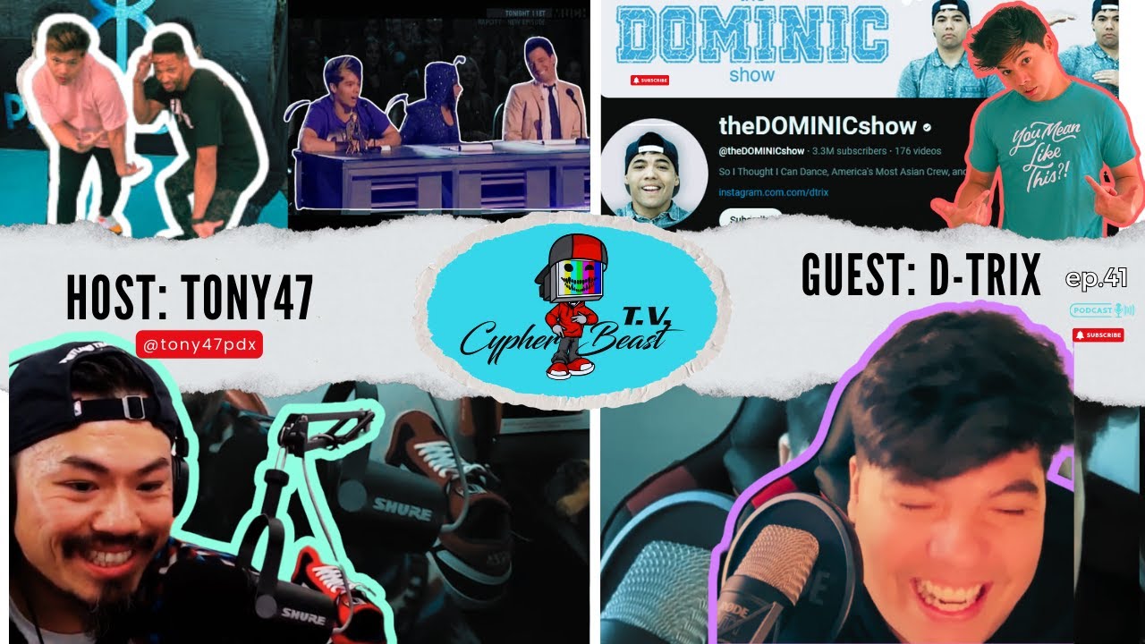 D-trix From Dance Champion to YouTube Icon Ep 41 Podcast #podcast #cypherbeasttv #breaking #dance