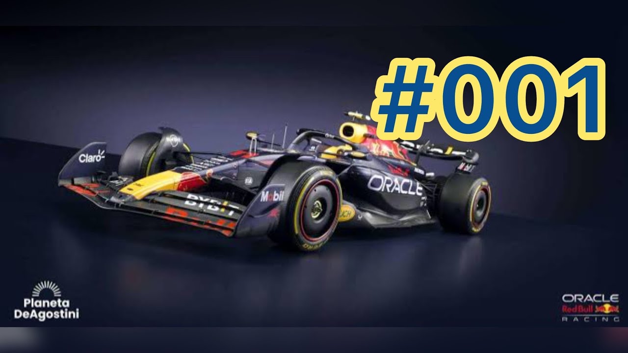 CONSTRUYE PASO A PASO EL REDBULL RACING RB19 DE CHECO PÉREZ 001